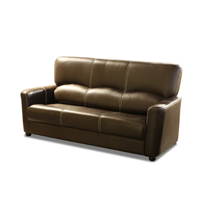 OKINO brand - RUBY Leather three-seater sofa
