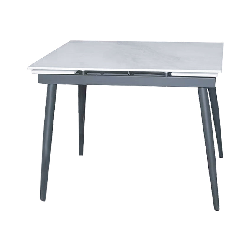 007-DT89+DY318B Sintered Stone Extendable Dining Table Bundle with four chairs
