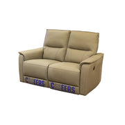 CHEERS - BARNET three-seater leather electric recliner sofa