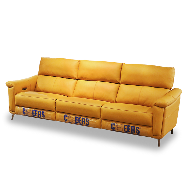 芝華仕-MARYLAND 三座位三獨立電動真皮梳化（零靠牆）