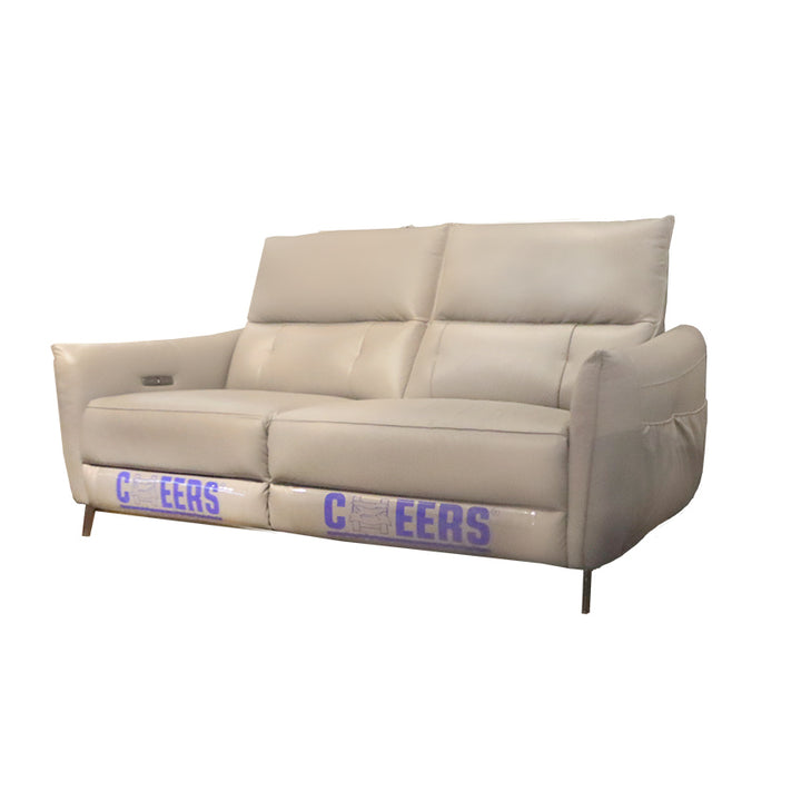 芝華仕 HANWELL三座位真皮電動梳化（極靠牆）