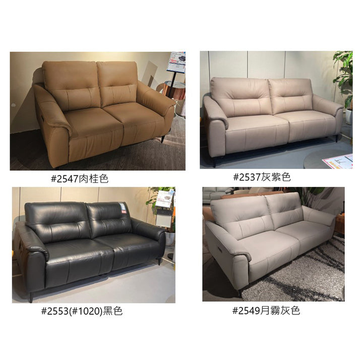 CHEERS - SALFORD  Leather electric recliners 2 Seater Sofa （Gaplez Wall Reliner)