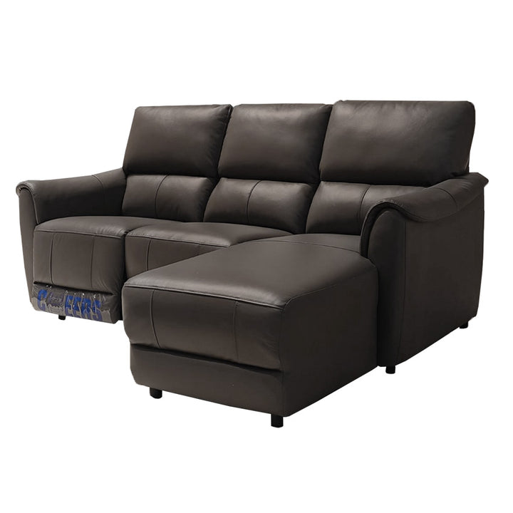 CHEERS - GLASGOW Full Leather electric recliners 2 Seater Sofa （Gaplez Wall Reliner)