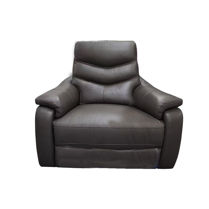 芝華仕-KENT 三座位真皮電動梳化(極靠牆)