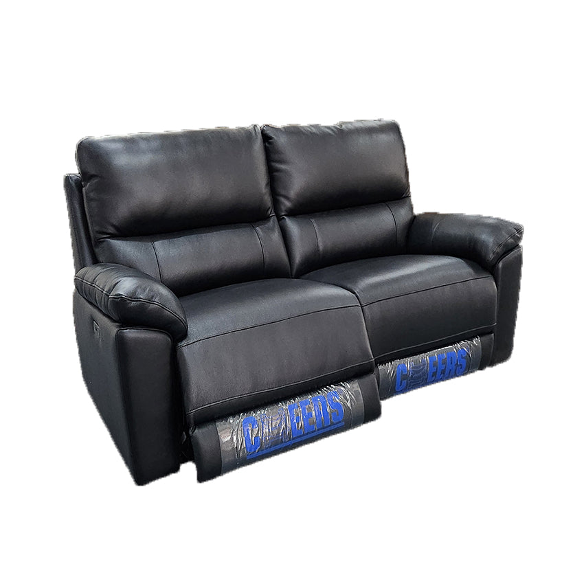 芝華仕品牌-CROYDON 二座位真皮電動梳化(極靠牆)
