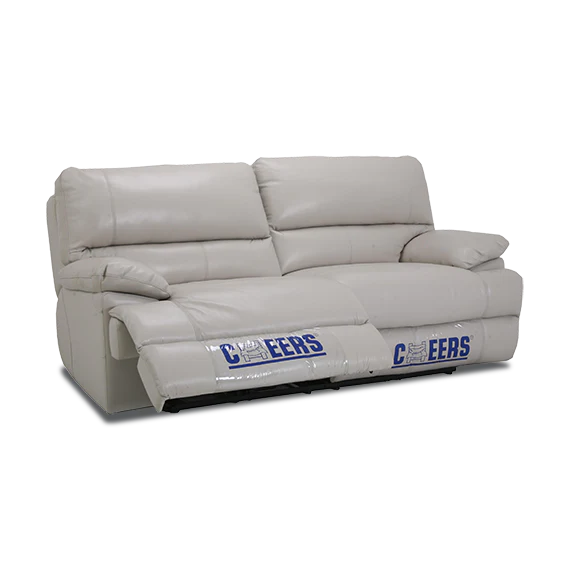 CHEERS BATH three-seater leather electric recliner sofa