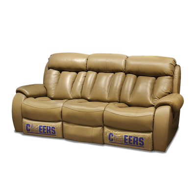 CHEERS- ESSEX three-seater leather electric recliner sofa