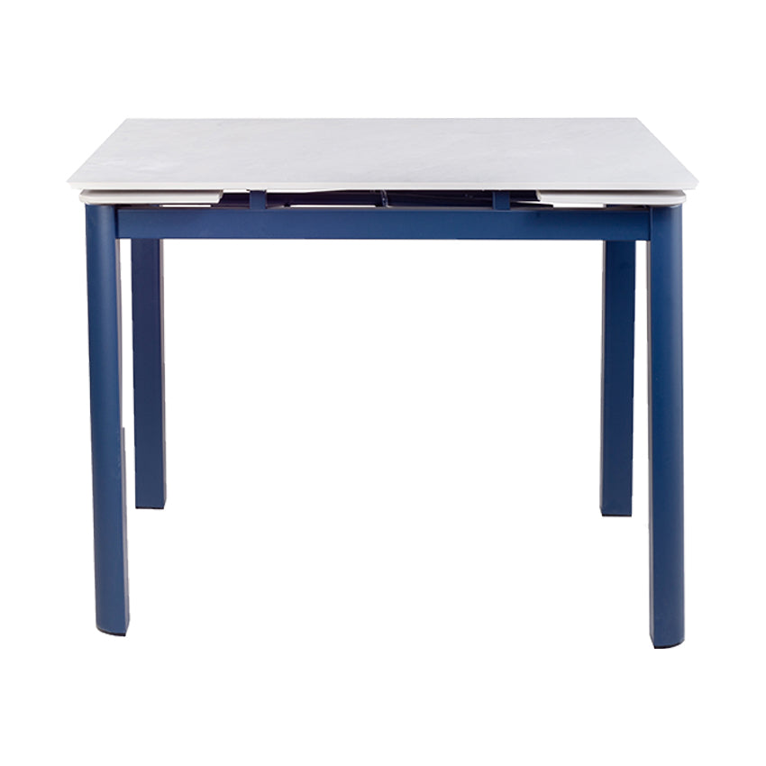 020-B910+B117 Sintered Stone Extendable Dining Table Bundle with four chairs