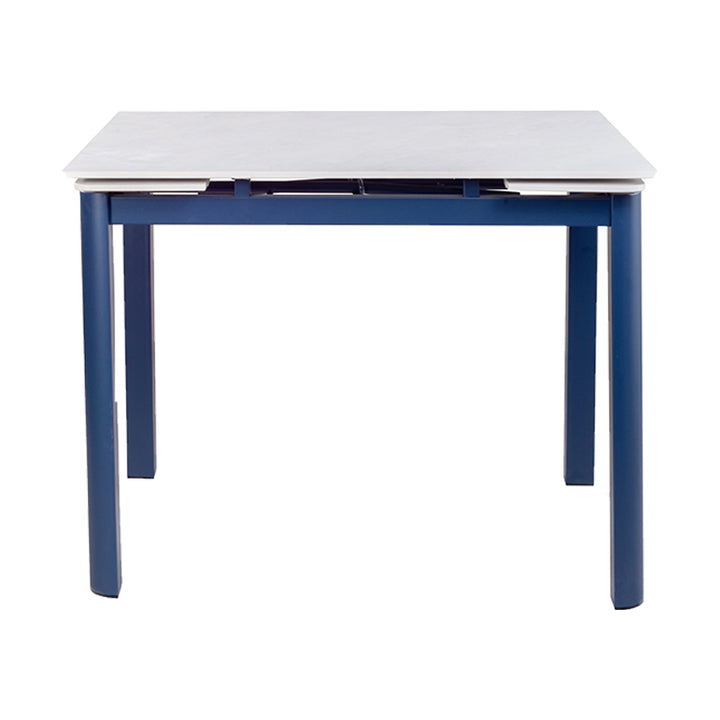 020-B910+B117 Sintered Stone Extendable Dining Table Bundle with four chairs