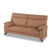 OKINO brand - SARAH Leather three-seater sofa