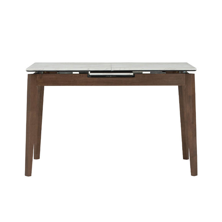 IMPORTED FROM MALAYSIA-026-FORTIS+MACY FORTIS Extendable Dining Table Bundle with Four chairs