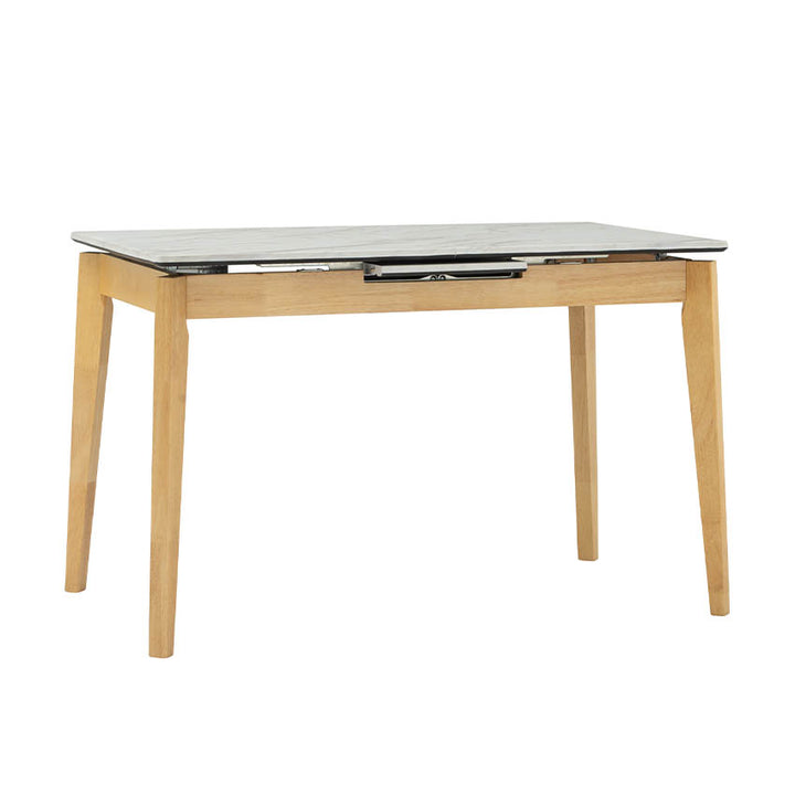 IMPORTED FROM MALAYSIA-026-FORTIS+MACY FORTIS Extendable Dining Table Bundle with Four chairs