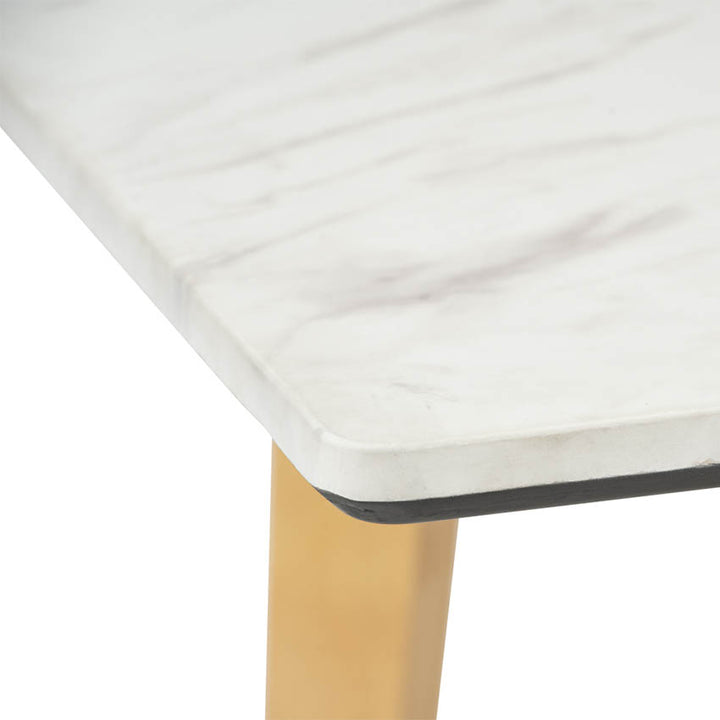 IMPORTED FROM MALAYSIA-026-FORTIS+MACY FORTIS Extendable Dining Table Bundle with Four chairs