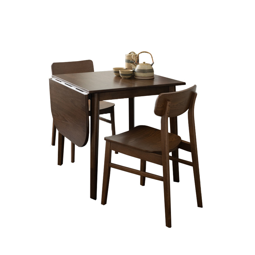 Imported From Malaysia 026-DROP+KODEE Extendable Dinning Table Bundle with Two chairs