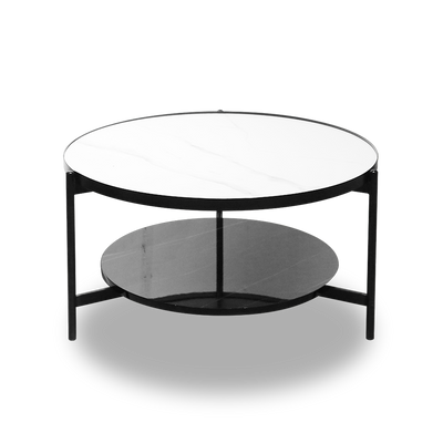 METAL large round coffee table