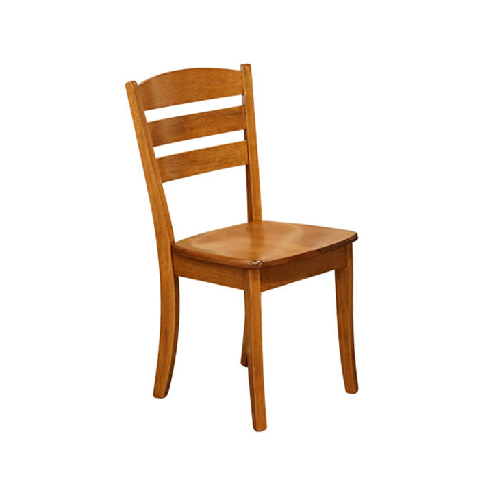 Imported from Malaysia- 047-T-3221R+C-D84 Solid Wood Dining Table Bundle with two chairs