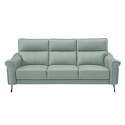 OKINO Brand- BRICK Leather 3 Seater Sofa