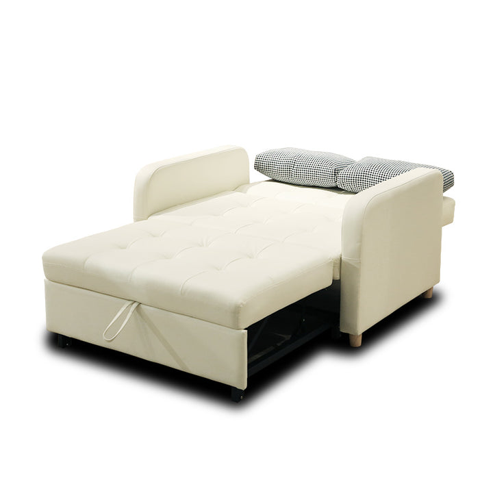 OKINO Brand- KRISTY 2 Seater Leather Sofa Bed