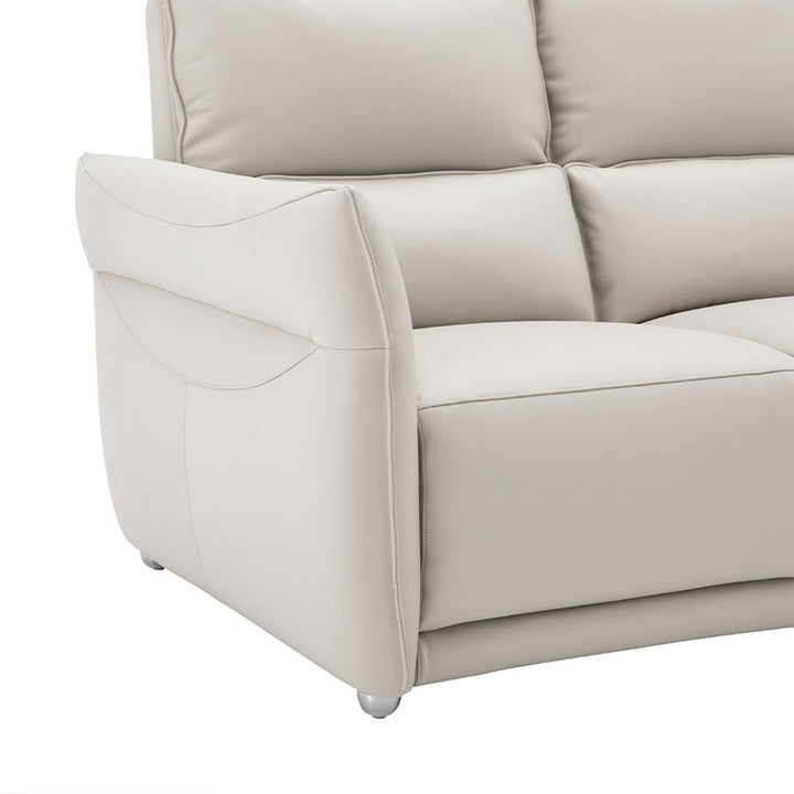 OKINO Deluxe 品牌-CLARET全真皮三電動三位梳化(活動扶手)(寵物布/全真皮）