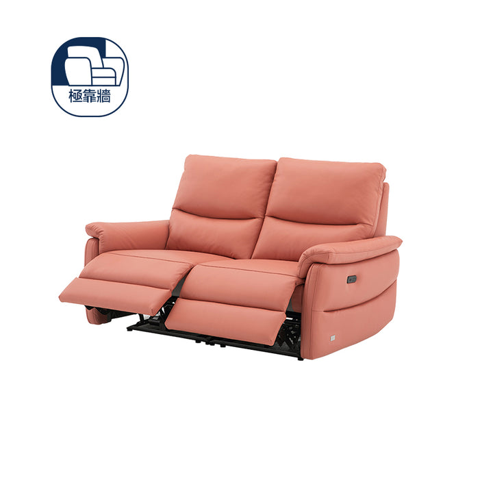 Okino Deluxe品牌-KIAN 全真皮電動三位梳化（寵物布/全真皮）