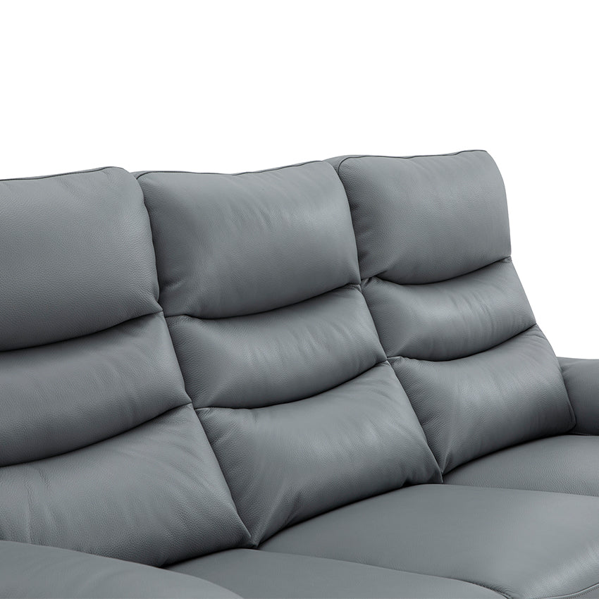 Okino Deluxe - PALLISER Full Leather 9 electric recliners 3 Seater Sofa （Gaplez Wall Reliner）