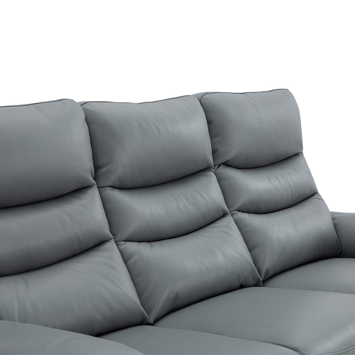 Okino Deluxe - PALLISER Full Leather 9 electric recliners 3 Seater Sofa （Gaplez Wall Reliner）