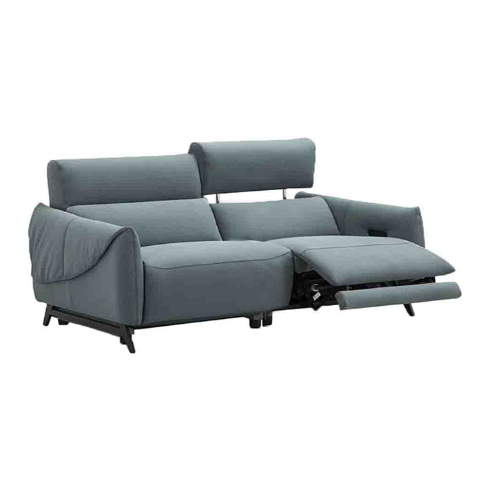 Okino Deluxe Brand-SOLANA full leather 3 seater recliner sofa with electric headrest