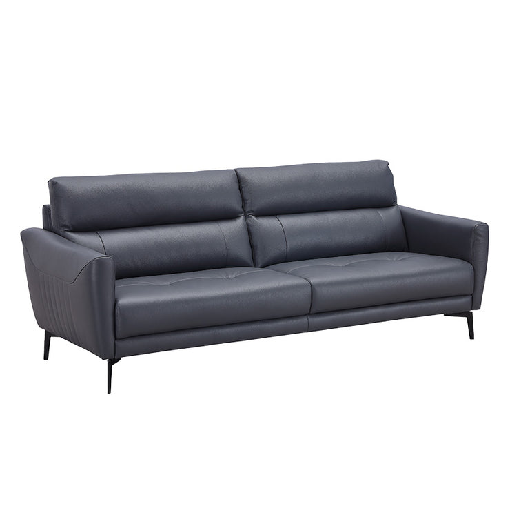 OKINO DELUXE brand - SANTORINI full leather 1 seater sofa