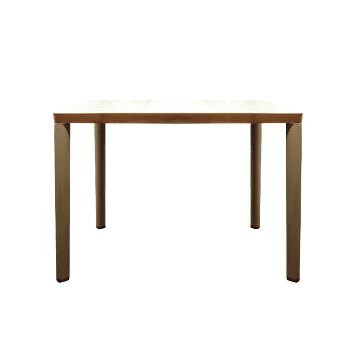 149-425+5530 CURRENT Crystal Dining Table Bundle with four OAK chairs