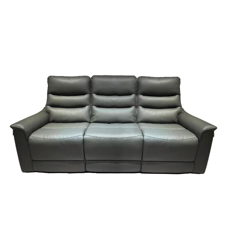 OKINO Brand- HINO Leather / Pet-friendly Fabric recliner 3 Seater Sofa
