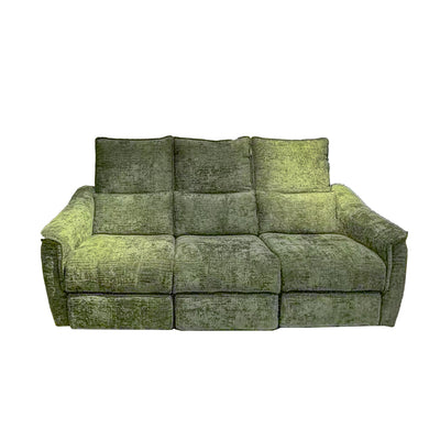 Okino -  NARA Leather/ Fabric/ Pet Friendly Fabric electric recliners 3 Seater Sofa