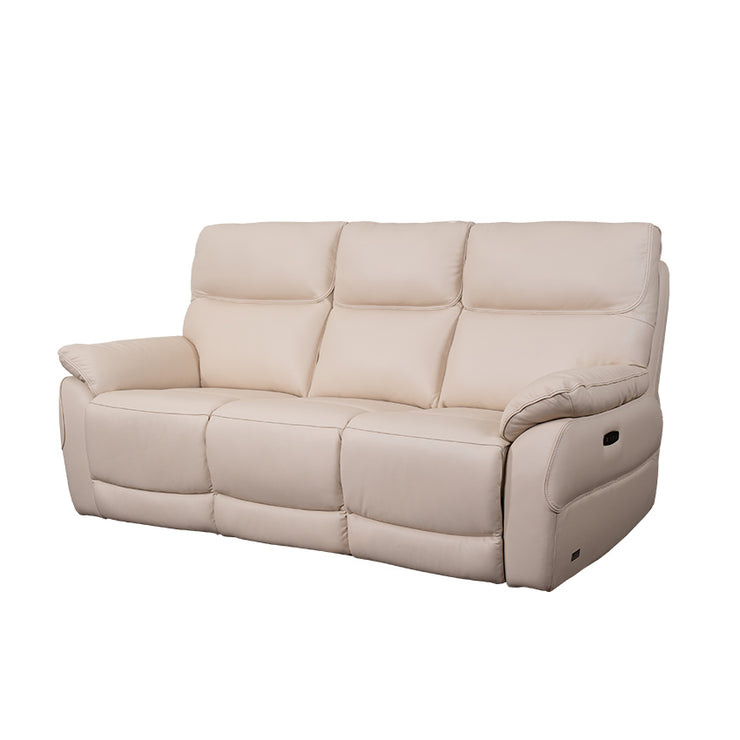 Okino Deluxe brand- GENOA  Full Leather 2 Seater Electric Sofa