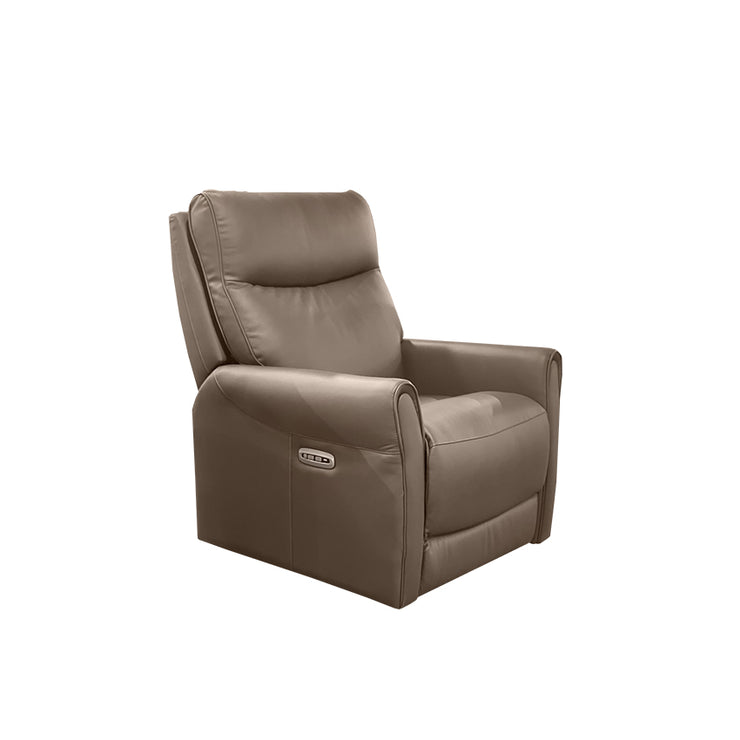 Okino Deluxe brand- VENICE Full Leather 1 Seater Electric Sofa(Zero gravity）