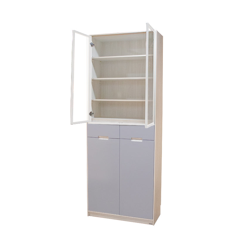 IAN book shelf with double door
