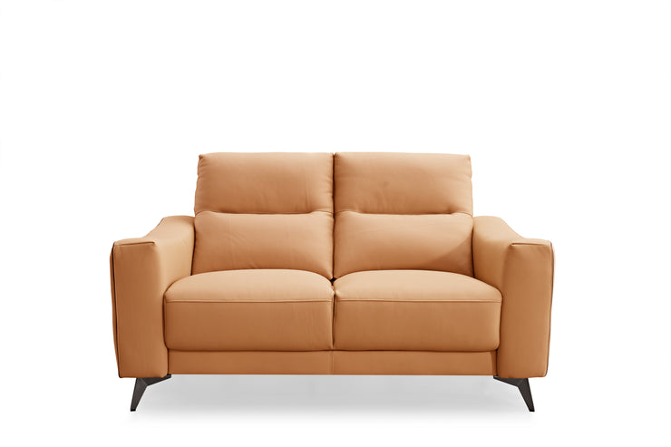 OKINO brand - TIMBER Leather three-seater sofa