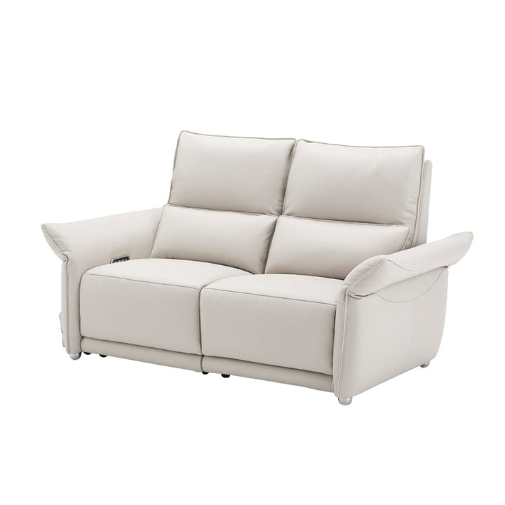 OKINO Deluxe 品牌-CLARET全真皮三電動三位梳化(活動扶手)(寵物布/全真皮）